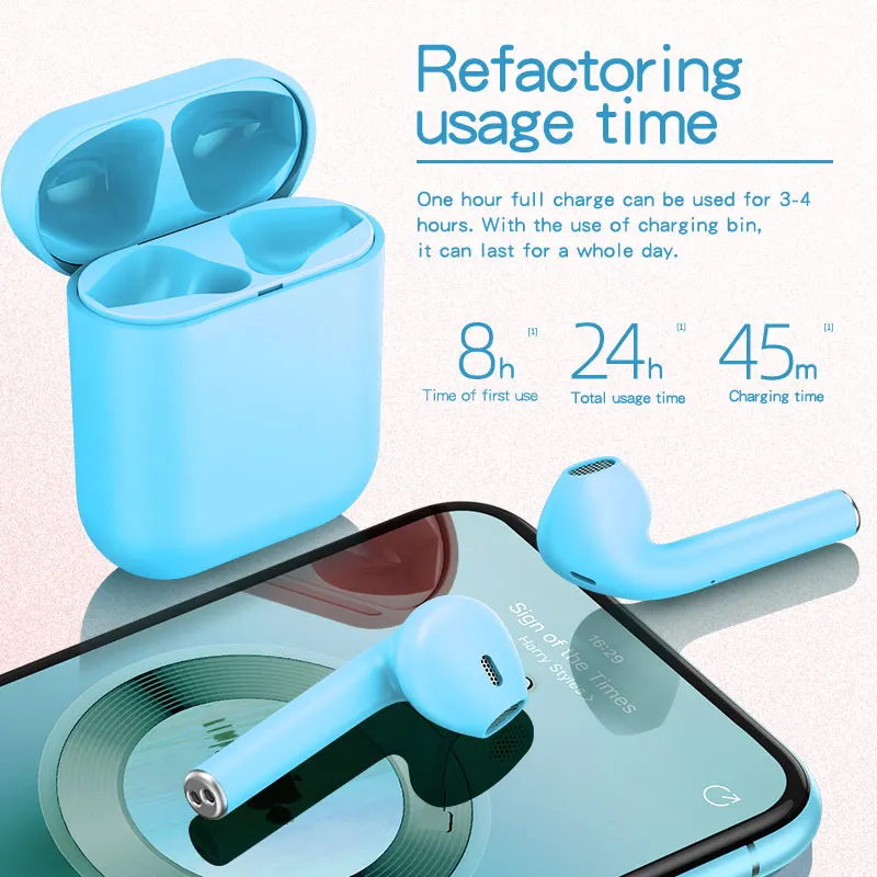 

2022 New TWS Wireless Earphones Bluetooth 5.0 Earphones Sports Earbuds Waterproof Earphones Stereo Noise Reduction Earphones