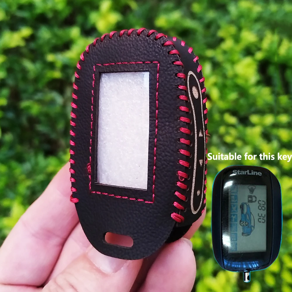 Новый чехол для ключей высшего качества из 100% кожи для Starline B92 B93 B94 B62 B64, русский брелок для ключей с двусторонней системой сигнализации новый завет и псалтирь русский синодальный перевод