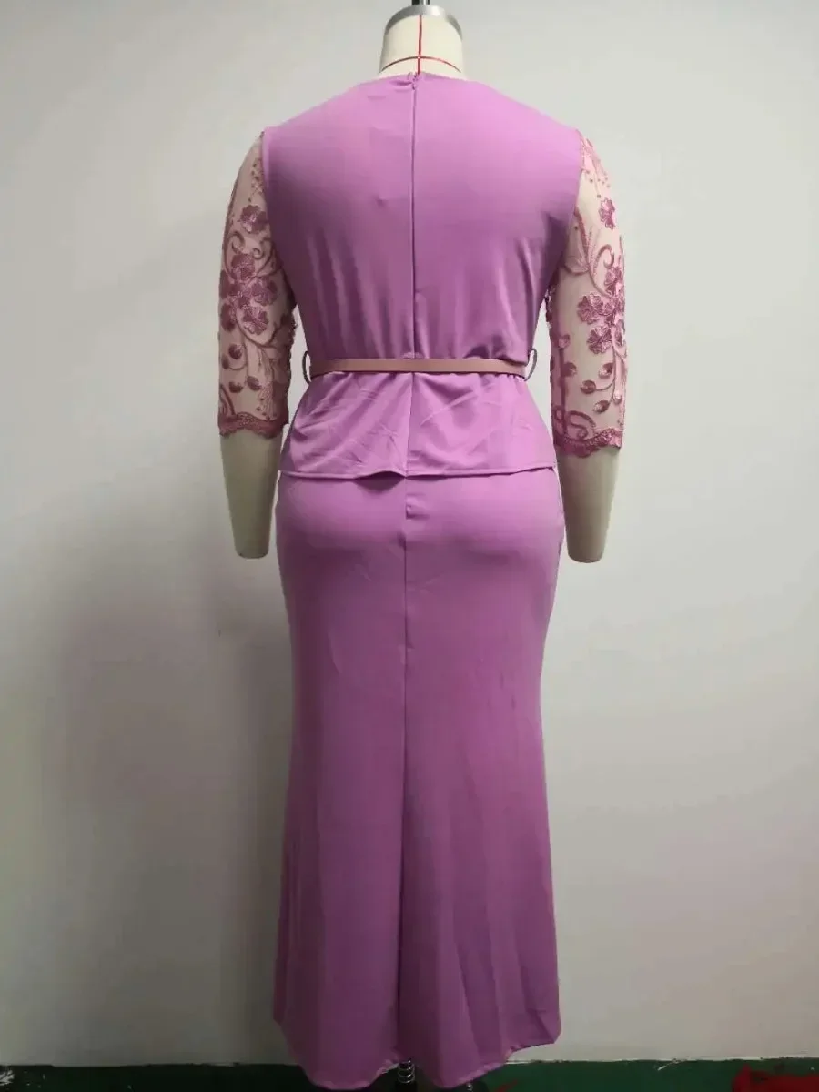 Плюс размер Турция Стиль Африканские вечерние свадебные платья для женщин