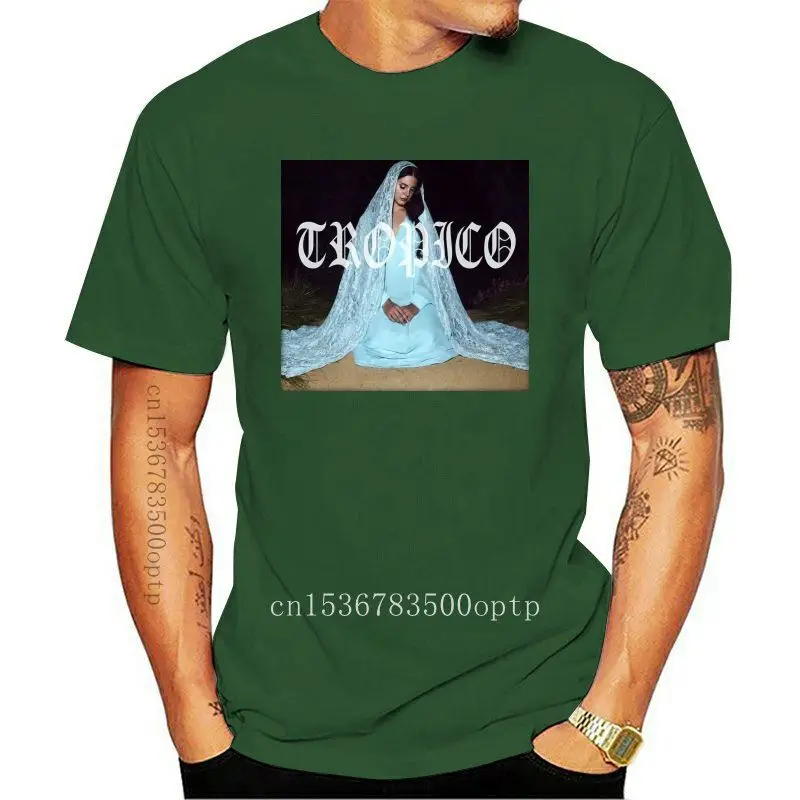 

Camiseta de Lanna Del Rey Tropico para hombre, camisa de la Virgen María, fresca, informal, orgullo, Unisex, a la moda, Envío Gr