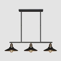loft vintage pendant lights bar lamps nordic industrial pendant lamps black inside with mirror e27 110v220v home lighting