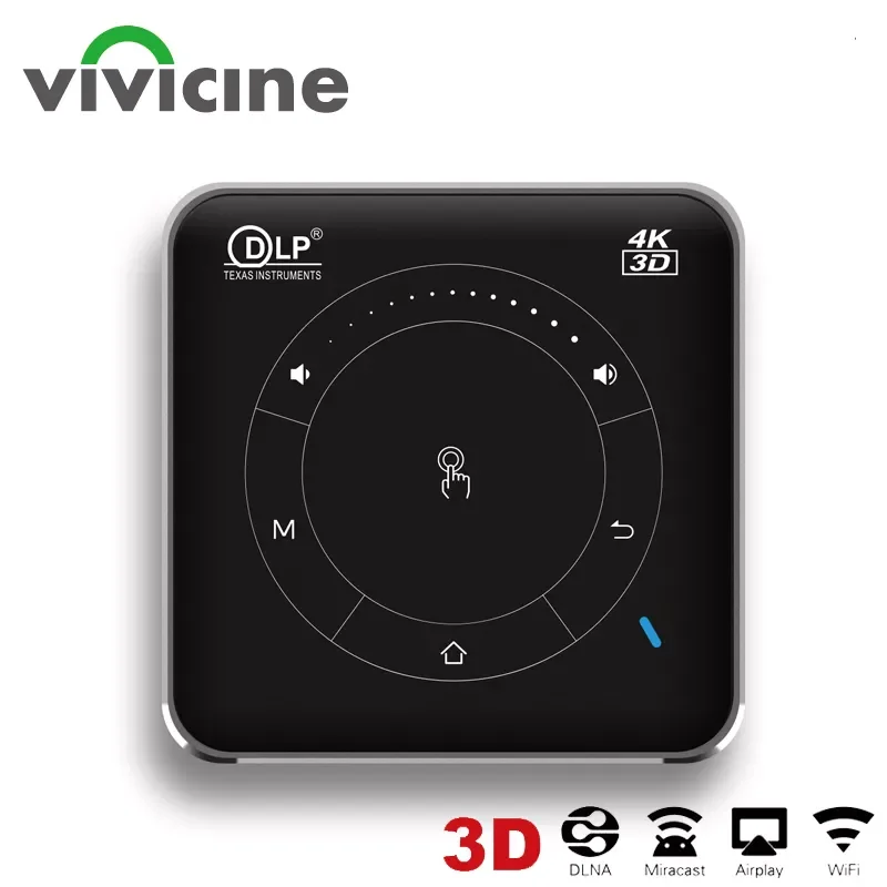 

P11 Android 9.0 поддержка 4K мини-проектор, 3D HD портативный Micro WIFI Bluetooth DLP мобильный светодиодный проектор с батареей