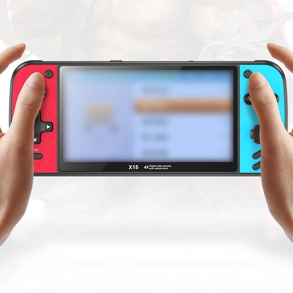 

Портативное игровое устройство, удобное, длительное время работы от батареи, экран высокого разрешения, полный обзор, мощное игровое оборудование, стильный игровой компонент