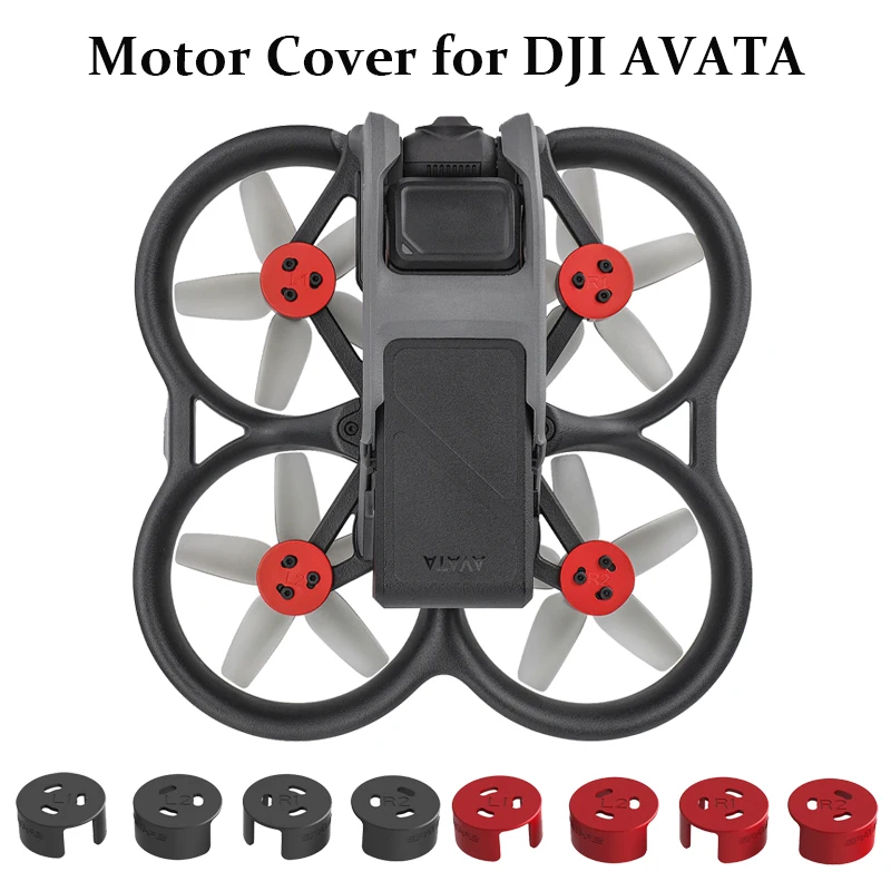 

For DJI AVATA Motor Cover Cap Aluminum Alloy Scratchproof Motor Protective Cover Dustproof Waterproof Mount Drones Accessories