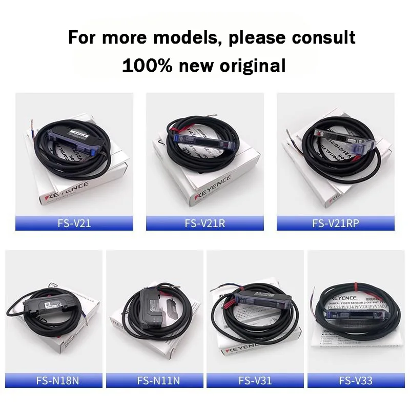 KEYENCE FS-N11CP FS-N11CN Датчик оптоволоконного усилителя
