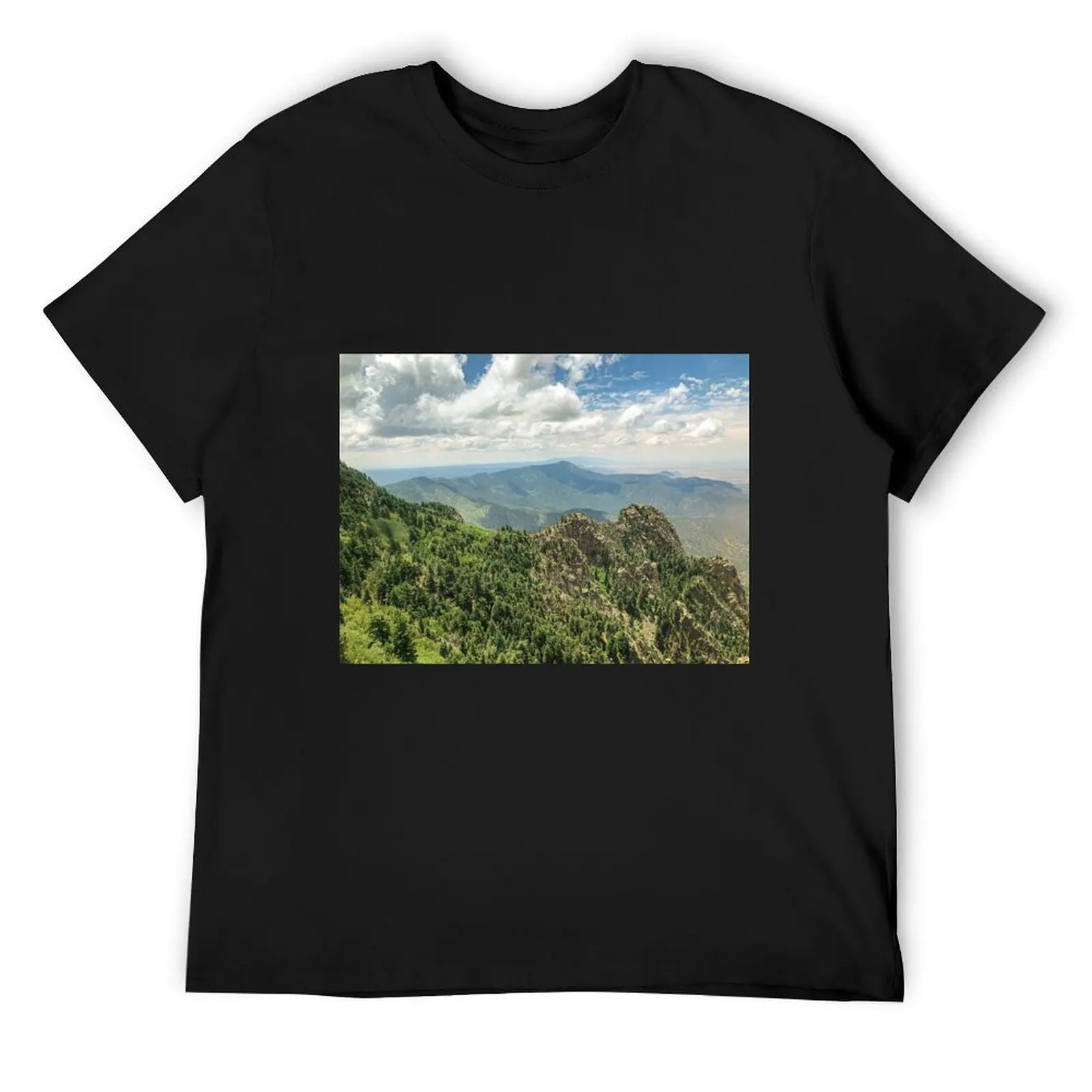 Футболка Sandia Peak Albuquerque Нью-Мексико новое издание футболки топы с рисунком рэпера