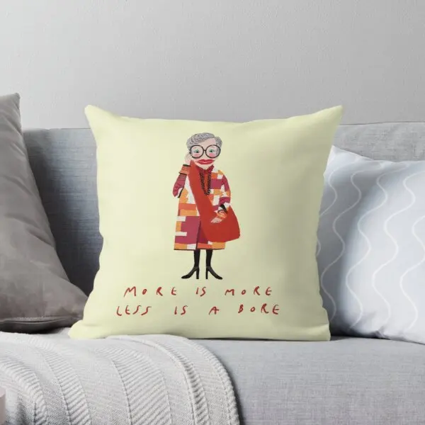 

Iris Apfel вдохновленная женщиной в красном принте наволочка Мягкая комфортная декоративная наволочка Подушка Домашние подушки не входят в ком...