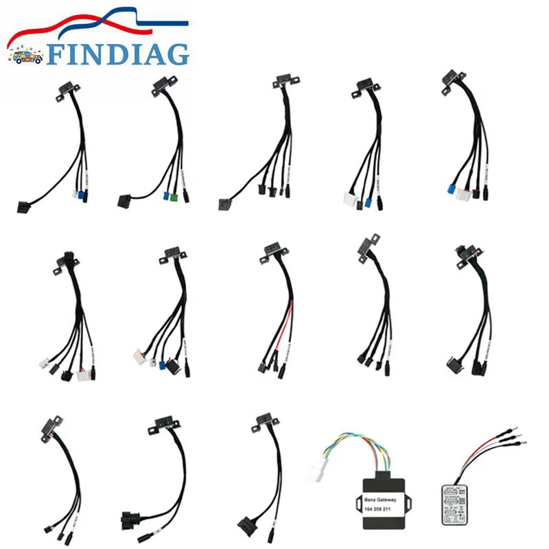 

EIS ELV ISM 7G Test Cable For Mercedes-Benz Works With Abrites, VVDI MB, CGDI MB, Autel + Gateway Emulator + ESL Emulator