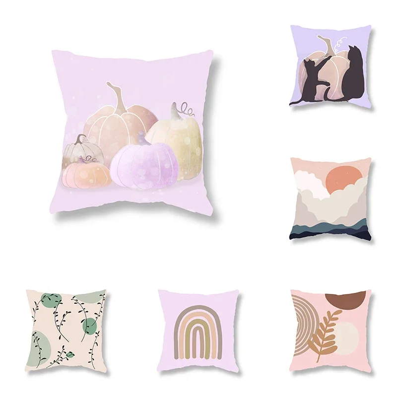 Чехол на подушку Eovna Navolochka с абстрактным геометрическим дизайном декоративный