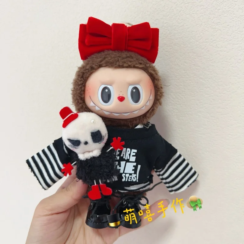 Только одежда Labubu Zimomo Vinly Кукла Костюм Комплект одежды Одежда и обувь Без куклы