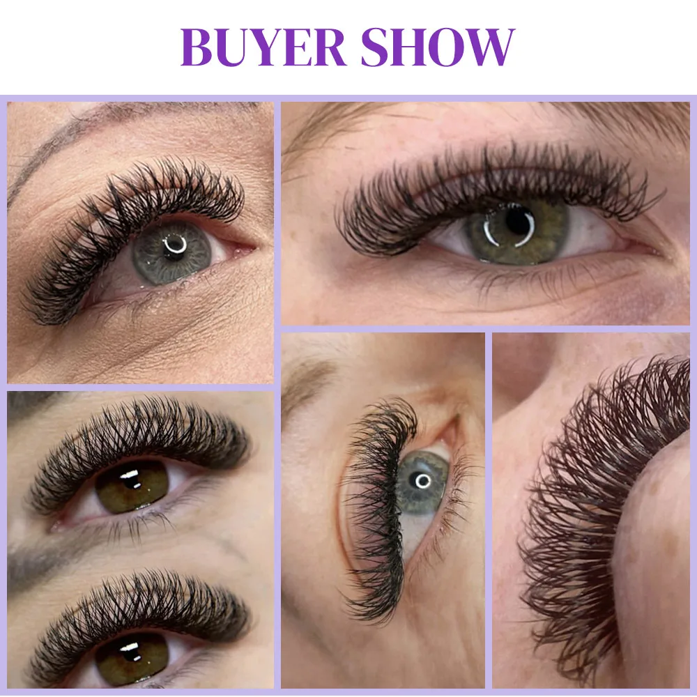 Ресницы JYJLASHES YY формы для наращивания ресниц с двойными наконечниками ручной