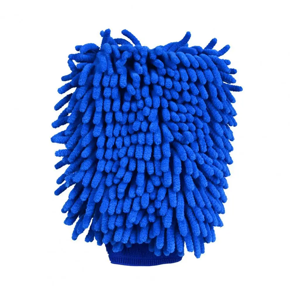 

Convenient Washing Mitt Compact Window Washing Hand Mitt Wear Resistant Lightweight Chenille Glove for Vehicle
