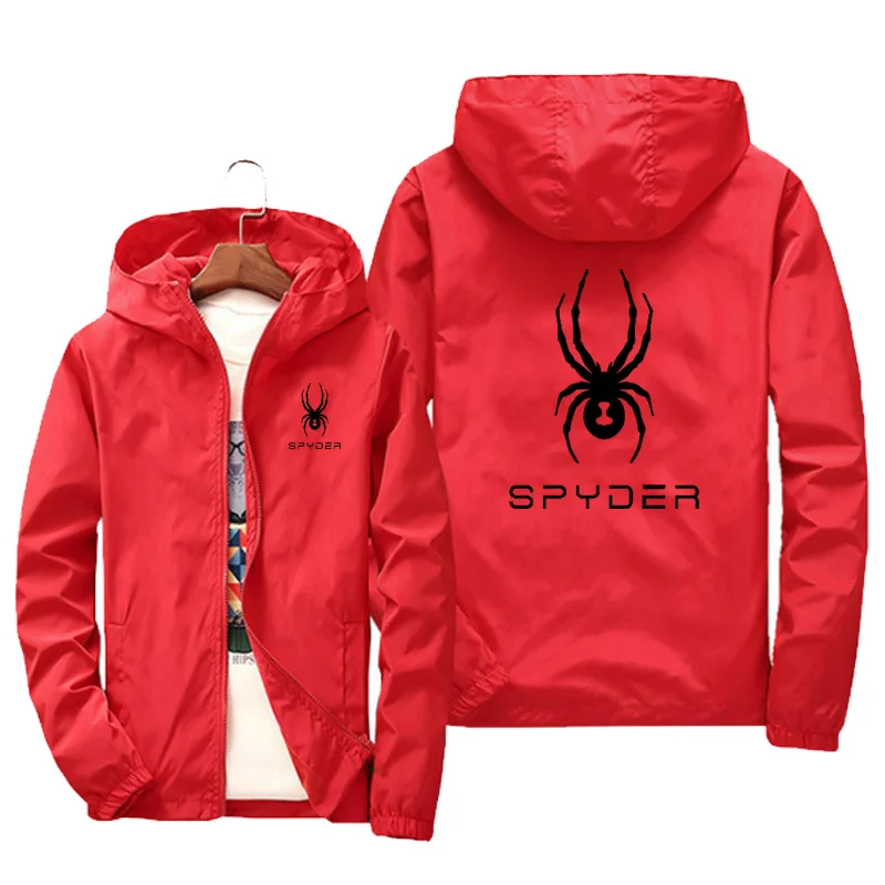 Spyder Мужская Куртка Оверсайз 7xl Высококачественная Весенне-летняя Уличная