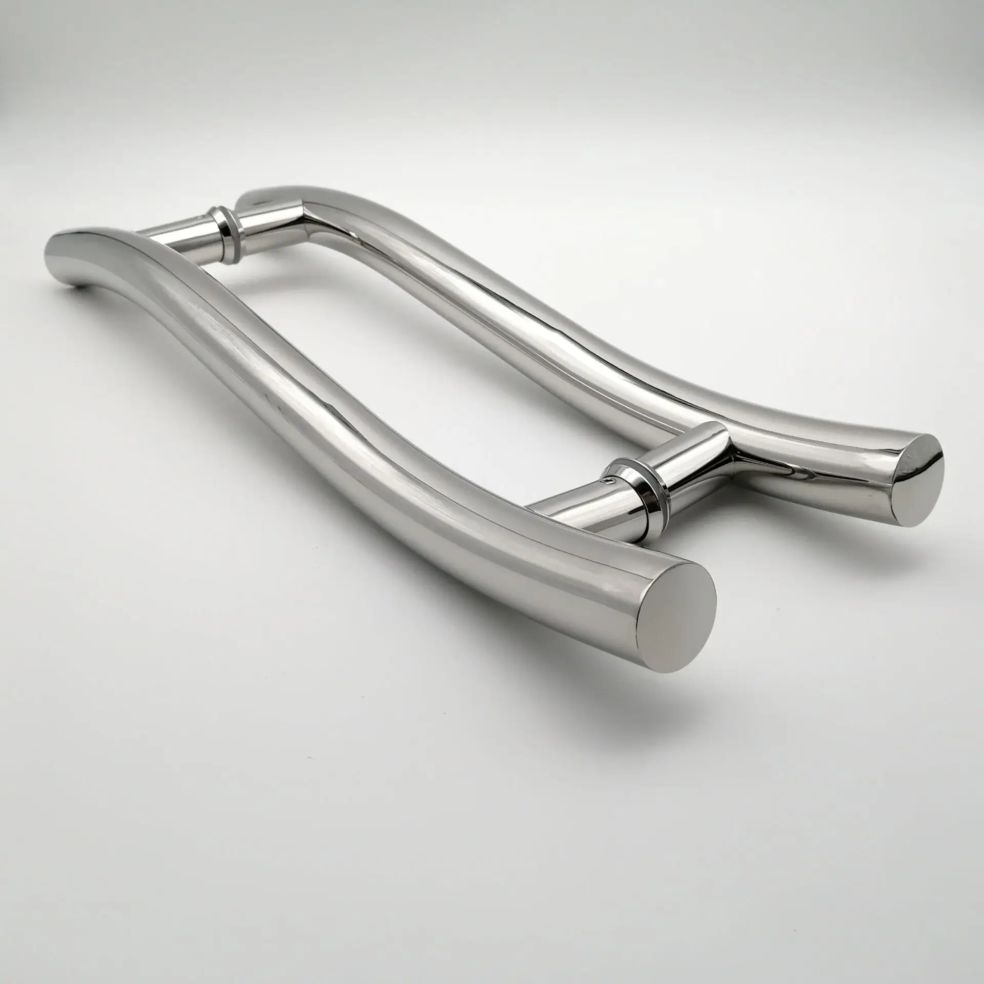 Kensharp из нержавеющей стали S-образной формы изогнутая алюминиевая дверь в рамке