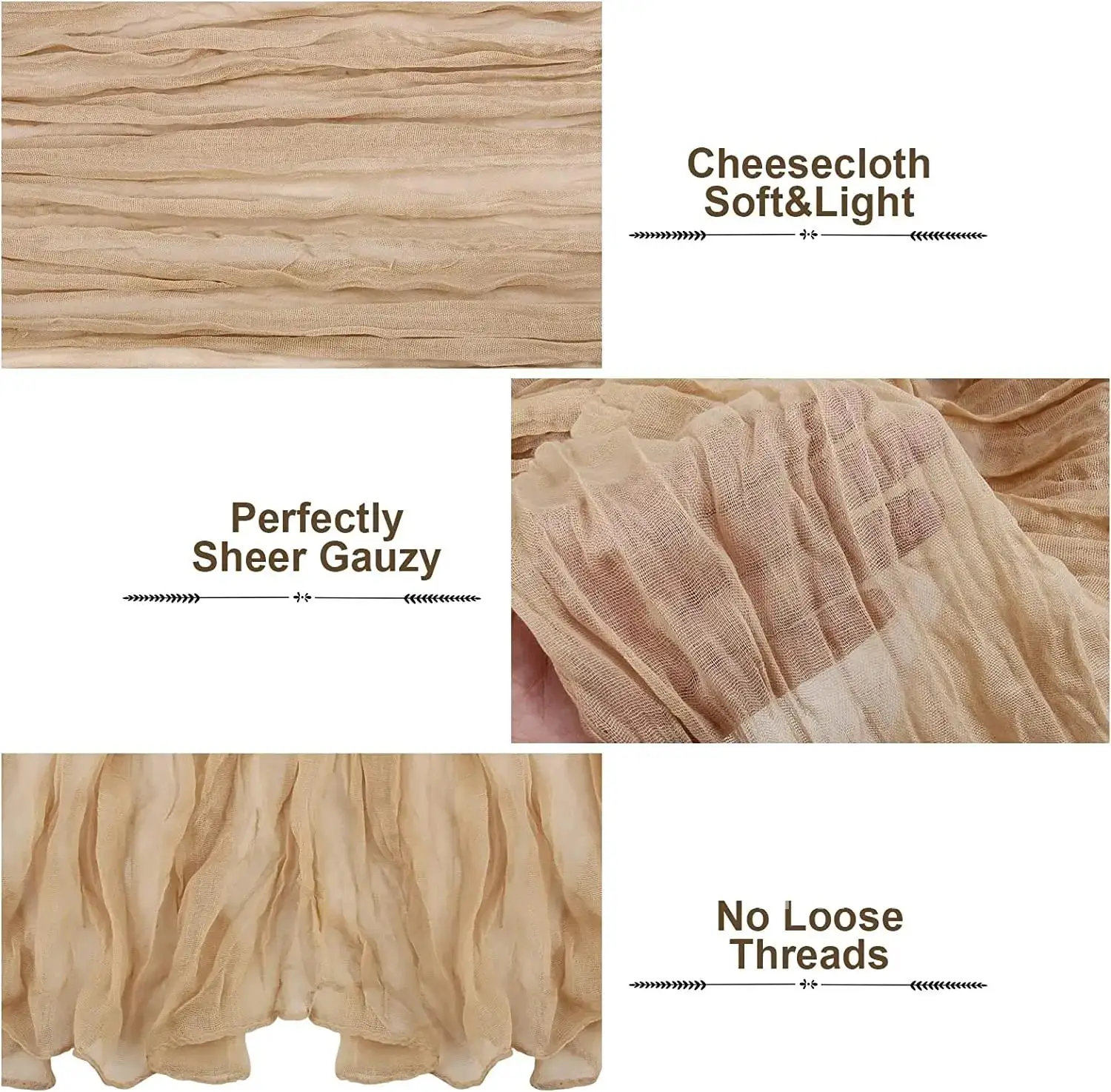 2/5/10 шт. хлопково-марлевая дорожка для стола пыльно-синяя скатерть марлевая