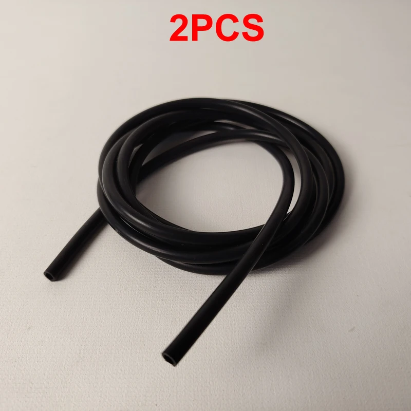 2 шт. метра внутренний диаметр 3 мм черная силиконовая трубка внешний 5 гибкая