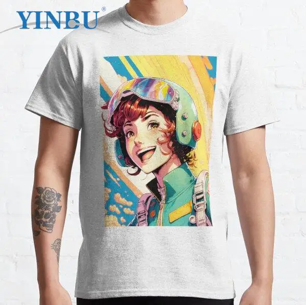 

Space cadet taking to the sky t shirt fashion men clothing 2023 funny shirt