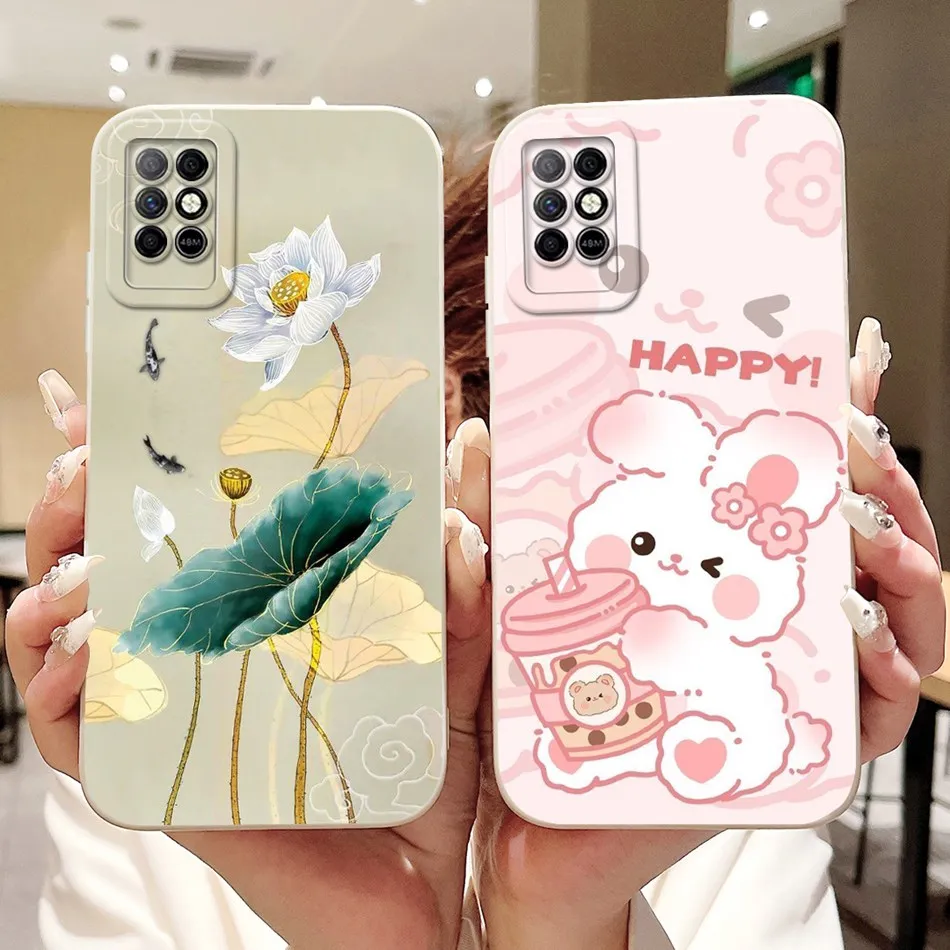 Фото Для Infinix Note 8i 8 X692 X683 X683B элегантный чехол для телефона с принтом подсолнуха и тюльпана для Infinix Note8i Note8 мягкие силиконовые чехлы №2