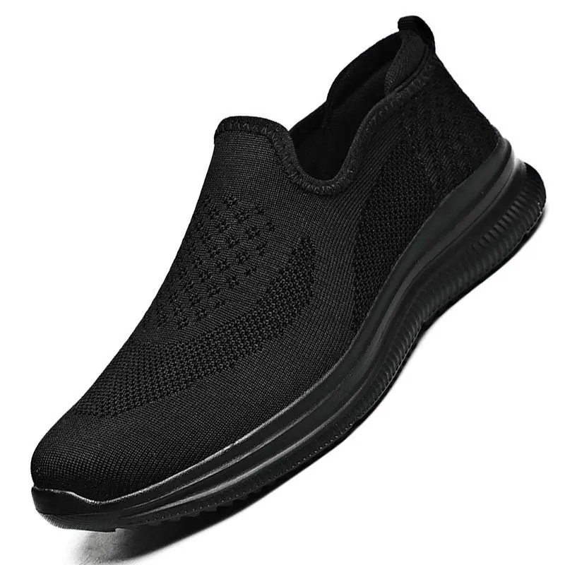 

Large Size Low Slip-on Mens Sports Shoes Teenage Sneakers Mens Sport Shoes Running Trainers Black Loafers Moccasin Flat GME-2244