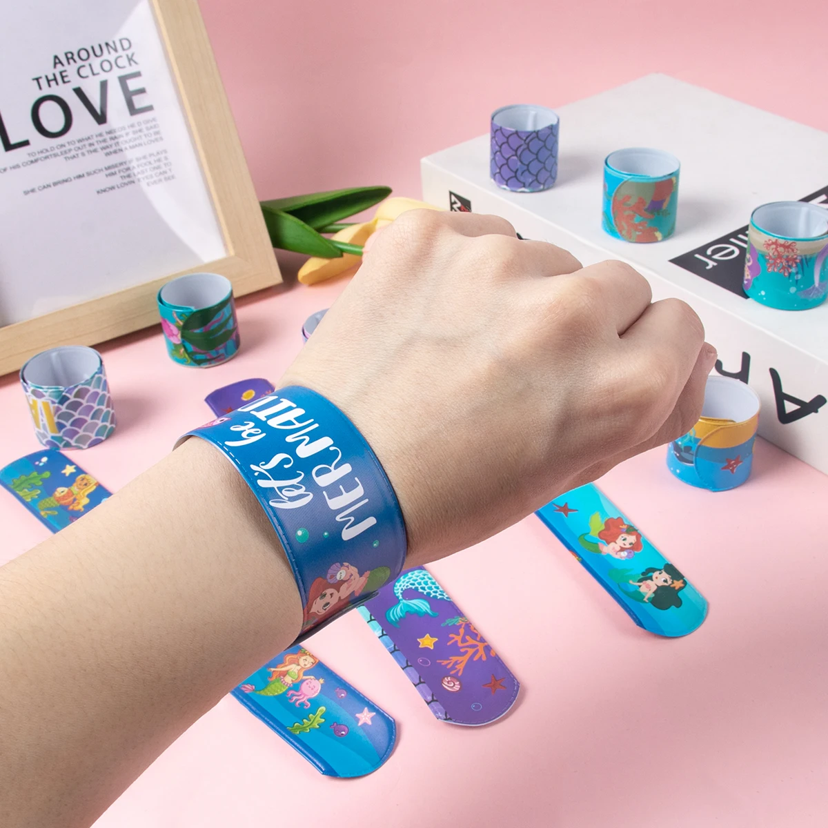 Подарок на день рождения Хлопушка круг единорог под морем Русалка космос