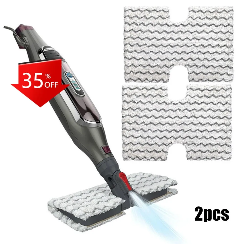 

2Pcs Steam Cleaning Cloths Mop Pads For Shark S3973D S5003D S6001 S6002 S6003 3973WM S5001 S5002 Lasting Cleaning Power