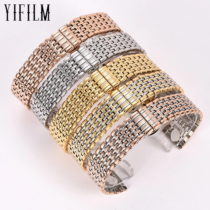 

Stainless Steel Band For Fossil Charter Gen 5e 3 4 QVenture HR 6 42mm Sport Smartwatch 41mm Durable Solid Metal Watch Strap
