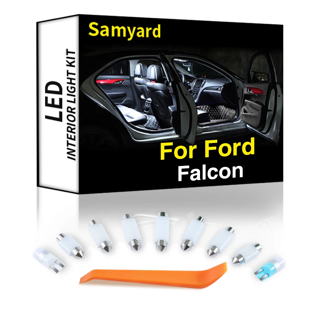 

Ceramics Interior LED Light Kit For Ford Falcon FG G6E FGX AU BA BF XR6 XR8 2000-2011 2012 2013 2014 2015 2016 Canbus Car Bulb