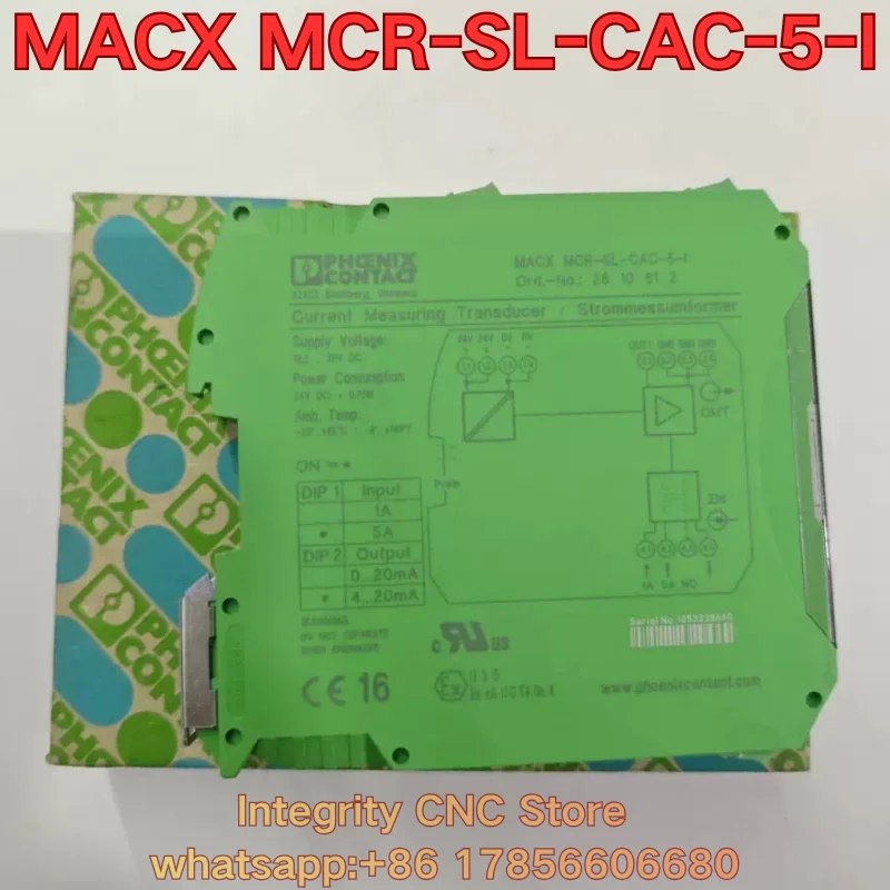 Фото Новый модуль ПЛК MACX MCR-SL-CAC-5-I 2810612 №5