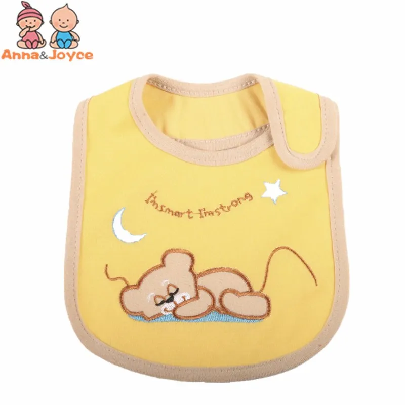 5 шт./лот Смешанные продажи хлопковые детские нагрудники водонепроницаемые для