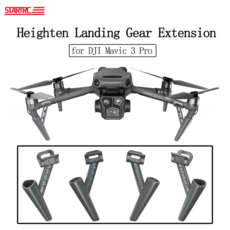 

Landing Gear for DJI Mavic 3 Pro Accessories STARTRC Front Extender Foot Drone Heighten Extension Leg Support Quick Release Part