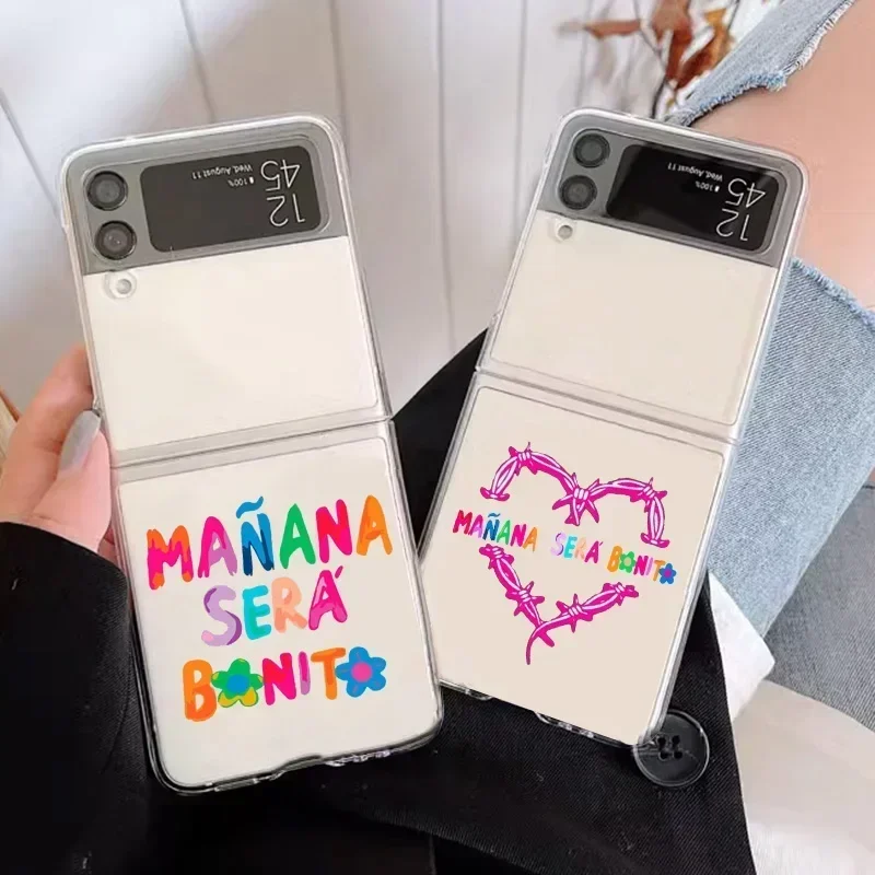 Прозрачный чехол-книжка для Samsung Galaxy Z 6 ZFlip 5 4 3