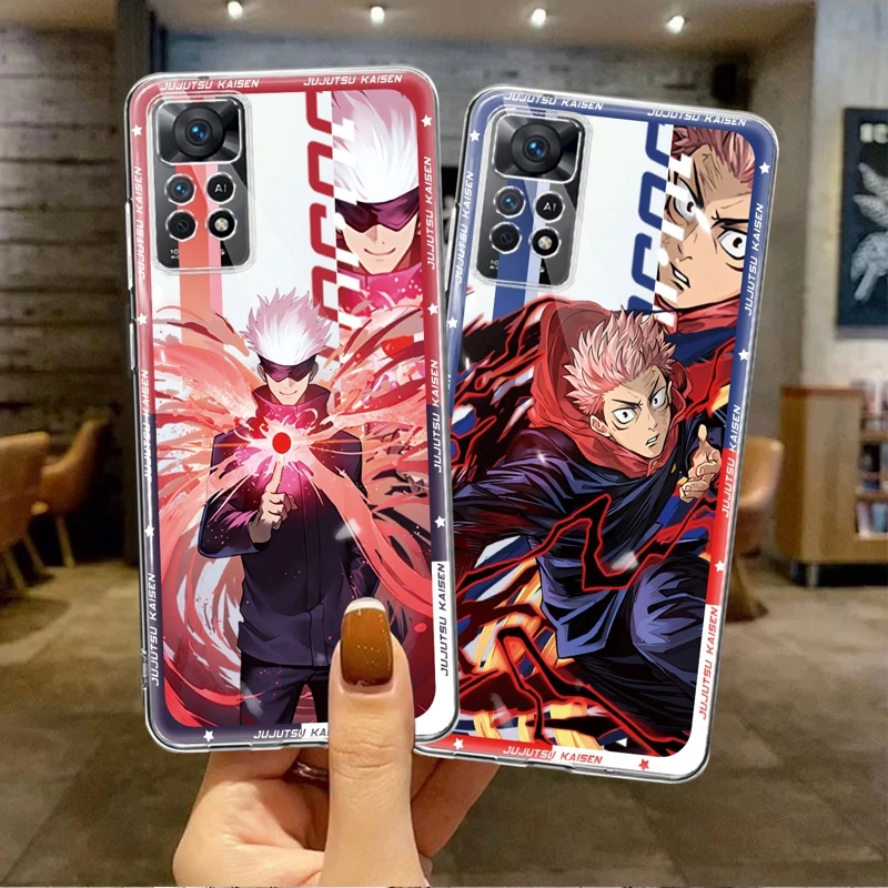 

For Xiaomi Redmi 9A 10C 9 12C 9C K40 Pro 9T Redmi9 Jujutsu Kaisen Anime Japan Itadori Yuji Cover Case Shell