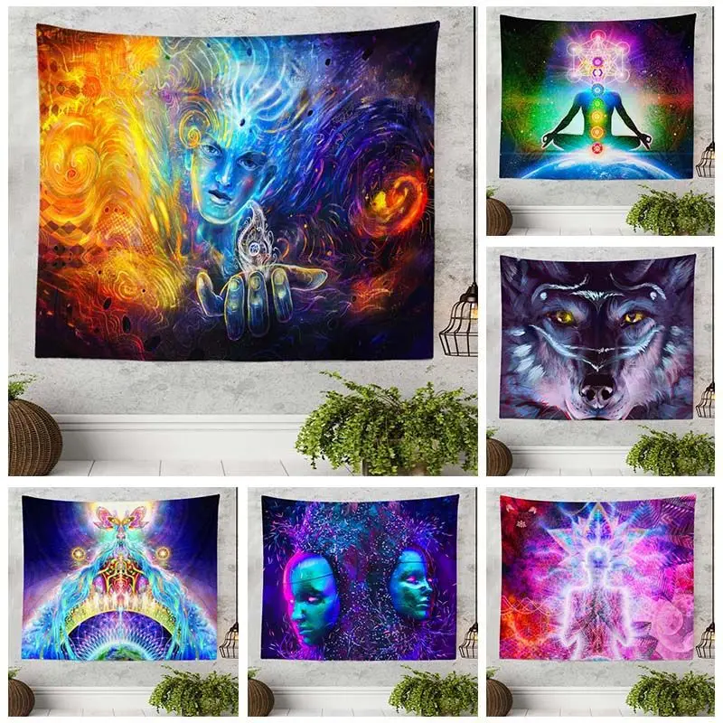 

Newtapestrybackgroundclotheurope anandamerican ancross-bordermeditationpsychedelichangingclothwalltapestryhangingpaintingdecoration