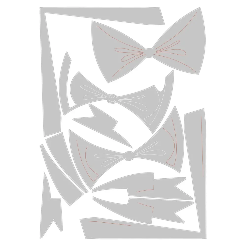 Новинка 2023 года металлические режущие штампы в ретро стиле для рукоделия