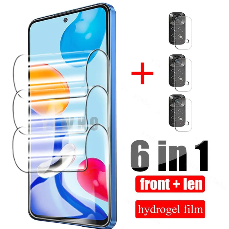 

For Xiaomi Redmi Note 11 Pro Hydrogel Film Camera Film Screen Protector For Redmi Note10 11 Pro Max 9 10 9s 9t Tempered Glass