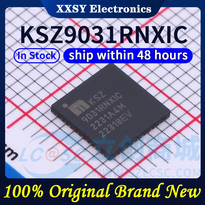 KSZ9031RNXIC QFN48 9031RNXIC Высокое качество 100% оригинал новый