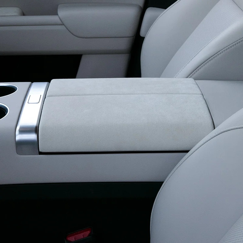 Для LiXiang L7 L9 L8 Алькантара ABS Центральная консоль подлокотник коробка крышка