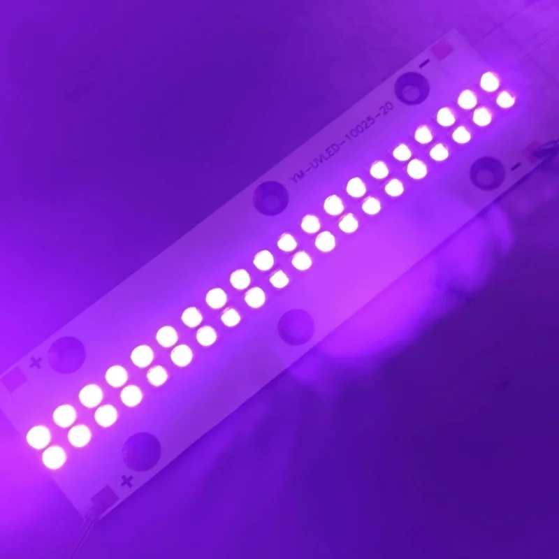 УФ-светодиодный модуль 120 Вт 365 нм 385 395 УФ 405 для сушки офсетной печати чернил