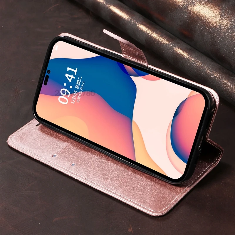 Фото Чехол-книжка для Honor Magic5 Pro Lite Magic5lite Magic5pro PGT-AN10 с магнитной застежкой, подставкой и отделениями для карт №4