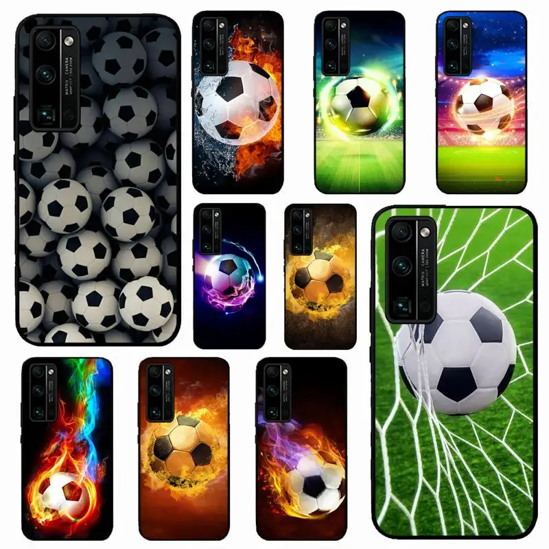 

Football Soccer Phone Case For Huawei Honor 10 lite 9 20 7A pro 9X pro 30 pro 50 pro 60 pro 70 pro plus