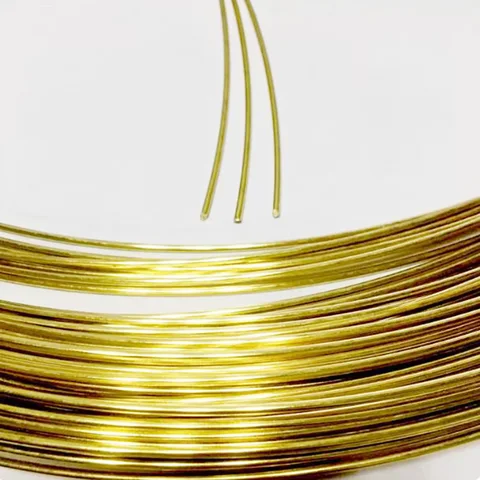 Мягкая латунная проволока для бижутерии H62 0.3-6 мм