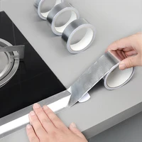 10m aluminum foil tape beautiful seam paste kitchen decoration leak patch tape kitchen gadgets waterproof oilproof and fireproof