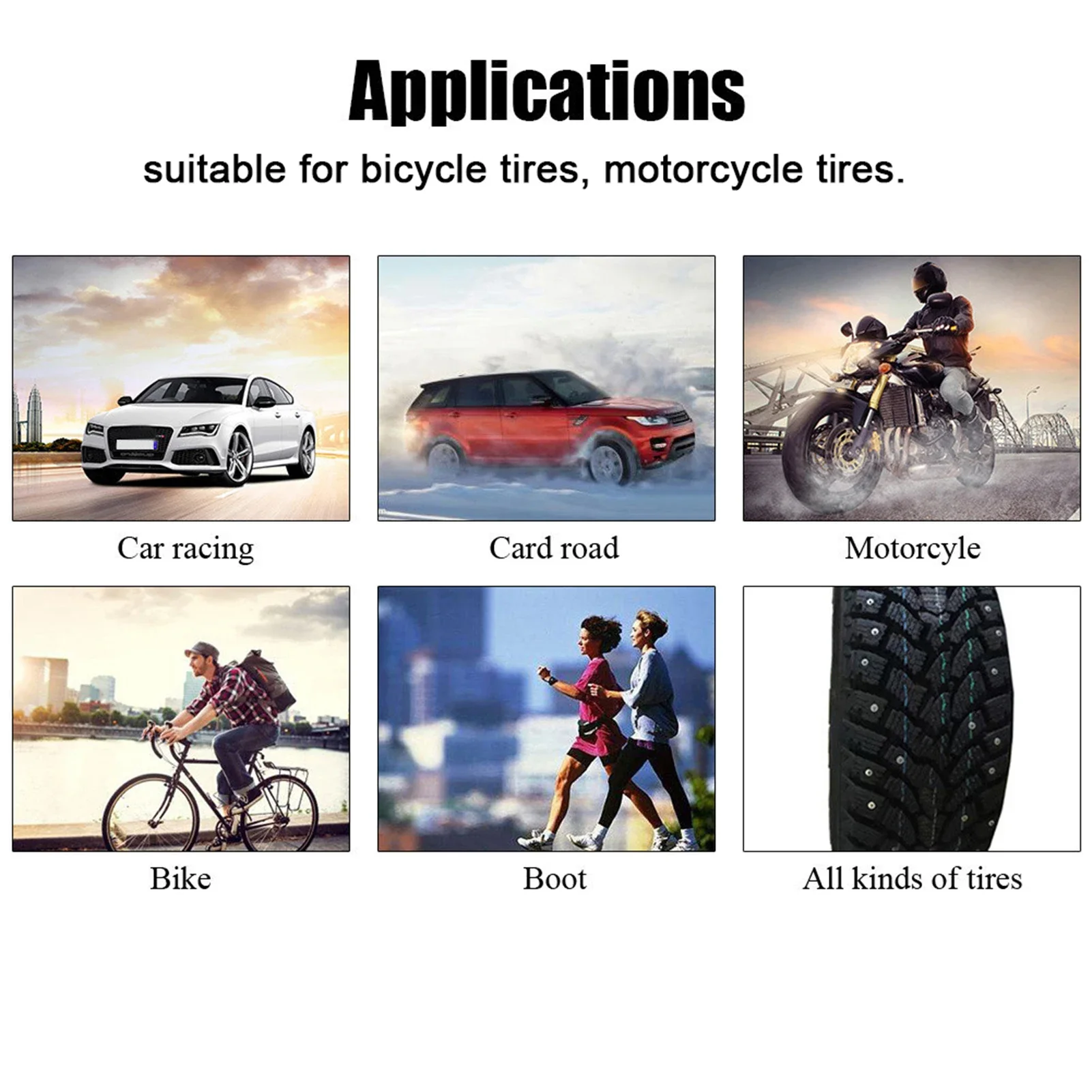 100 шт. 6 5 мм/0 26 &quotвинты-шпильки для колесных шин шипы зимних велосипеда мотоцикла