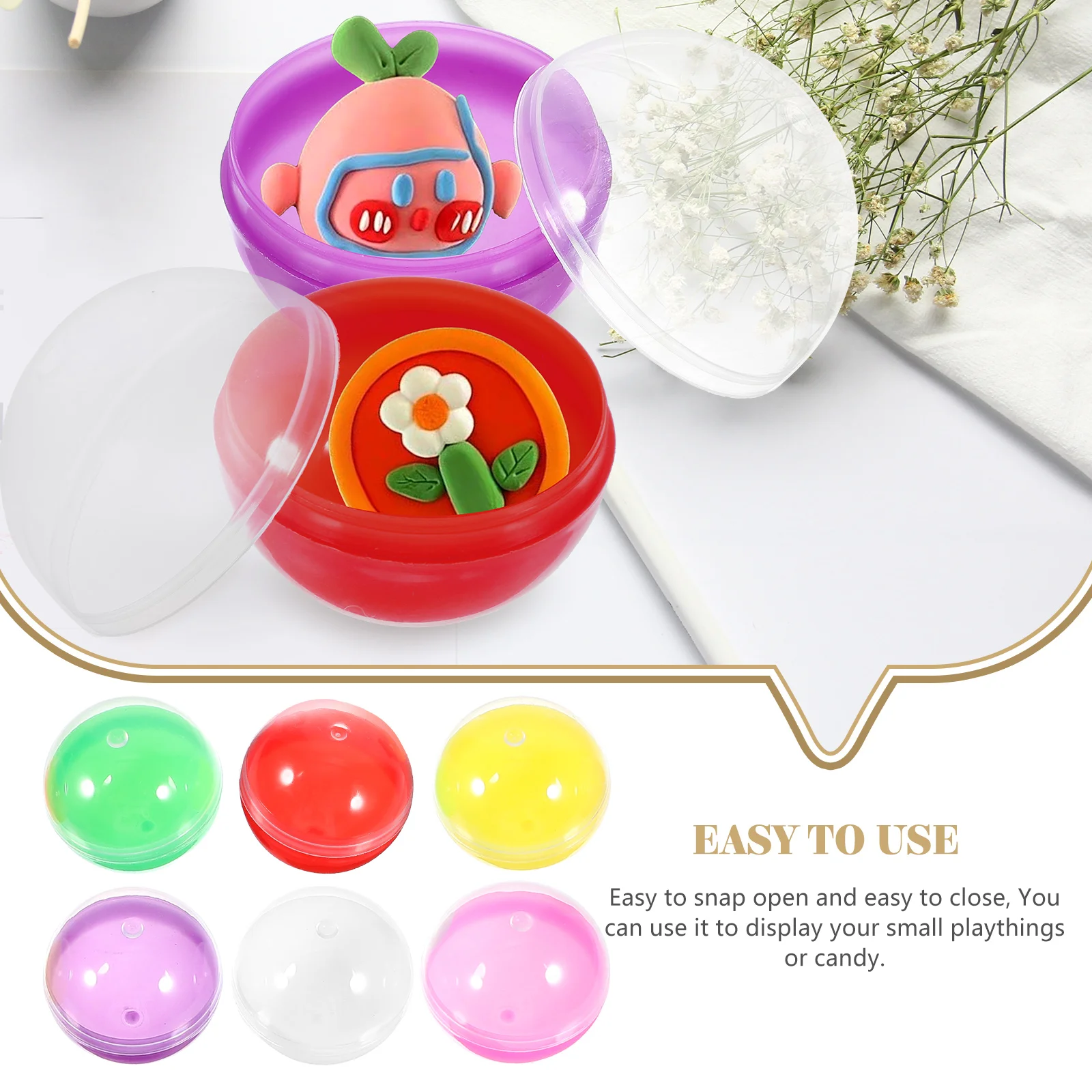 50 шт. капсула для яиц торговые капсулы игрушка жевательная резинка пустые шарики