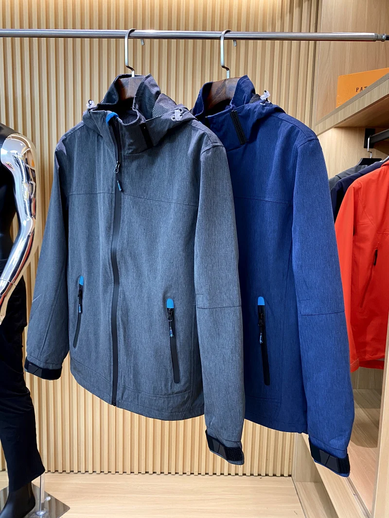 Тяжелая рекомендация! Весенняя новая мужская уличная ветрозащитная