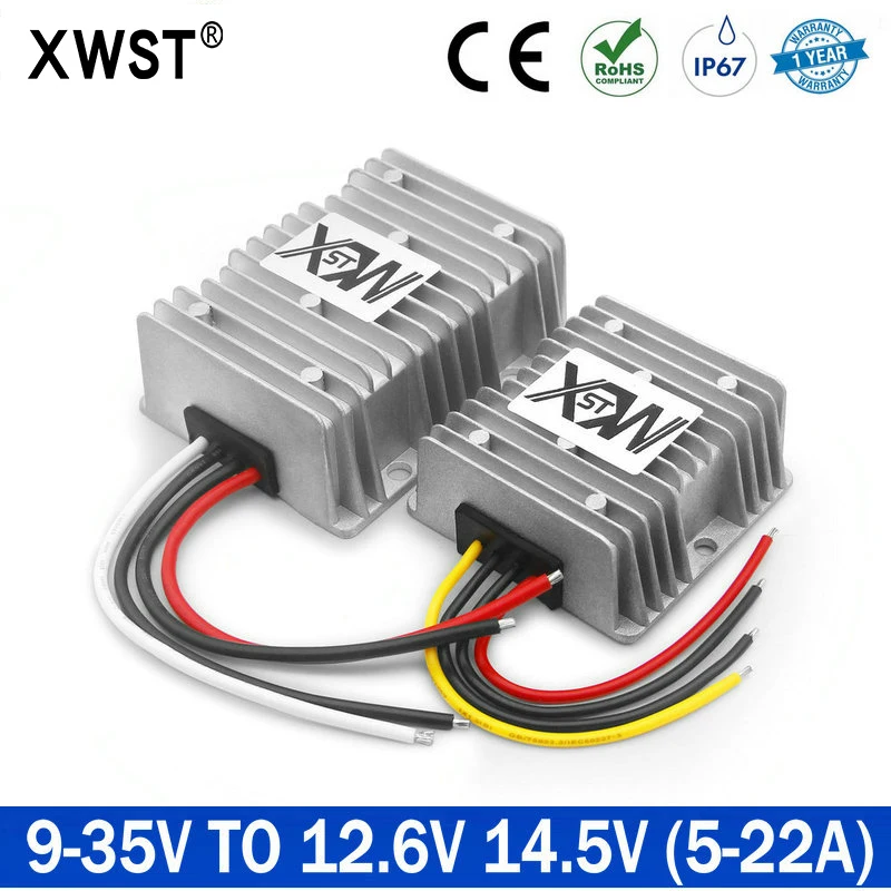 

9-35V 12V постоянного тока до 12,6 V 14,5 V 5A 8A 25A постоянного/переменного тока, Батарея Зарядное устройство постоянного тока 24V до 12,6 V 14,5 V свинцово-ки...