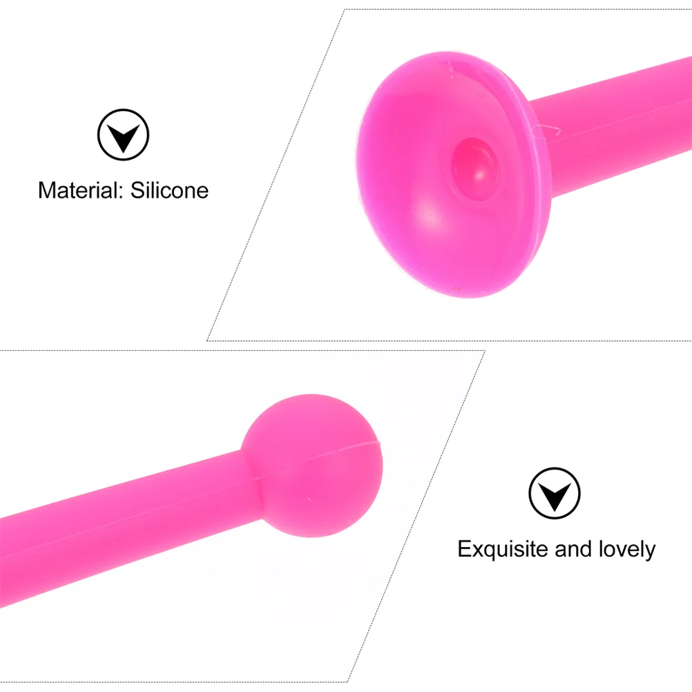 4 шт. детские украшения с рогами очаровательные силиконовые щупальца аксессуары