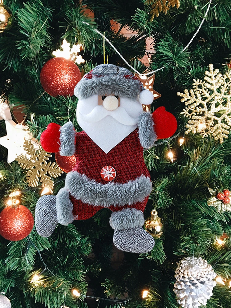 Подвески на рождественскую елку кукла ручной работы подвесное украшение