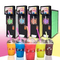 2022 New Frozen Drink Machine Mlik Shake Slush Milks Tea Juices Ice Coffee Maker Ice Slushy Margarita Cocktails Making Machines
