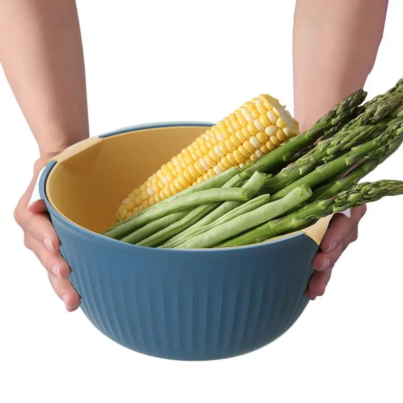 

Семейный дуршлаг, Набор для кухни, кухонный дуршлаг, растягивание риса и мелких зерен, мойка и слив